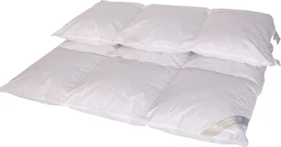 Produktbild von Luxus Kassetten Daunendecke Daunenbett 3x4 135x200 100% neue weiße can. Daunen