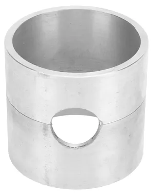 Produktbild von Gießform aus Aluminiumlegierung – Gießkasten – Schmelztiegel – Zylindrische Form – Geeignet für Schmuck – Äußere Abmessungen: 72 x 62 mm