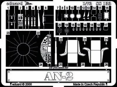 Produktbild von Eduard Accessories Antonov An-2  7250132