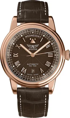 Produktbild von Aviator Herrenuhr V.3.35.2.280.4 braun