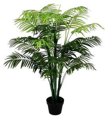 Produktbild von Kunstpflanze im Blumentopf 125 cm - Palme XL - Künstliche Dekopflanze