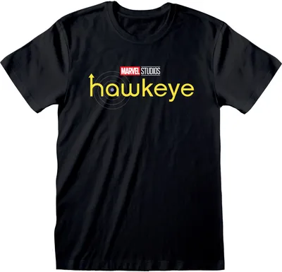 Productafbeelding van Hawkeye - T-shirt voor heren/dames, uni model HE768 (maat M) (zwart)