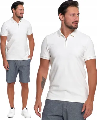 Productafbeelding van Moraj | Elegante T-shirt polo - Zwart - Maat XL - Korte mouwen - Met rits