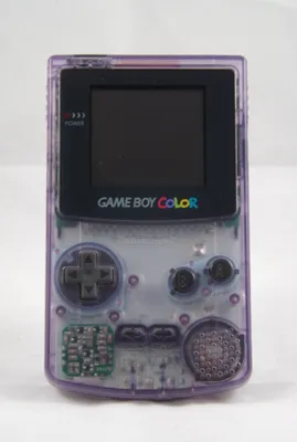 Produktbild von Nintendo Game Boy Color Atomic Purple Lila TransparentCIB Handheld Spielkonsole