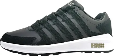 A side view of a K-Swiss sneaker against a white background.