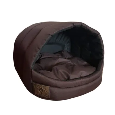 Immagine prodotto di grotta per cani, cuccia per cani 34x40x39cm - marrone