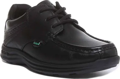 Produktbild von Kickers Reasan Lace 3 Ösen Schnürschuhe Schwarz für Jugendliche – undefined / Schwarz