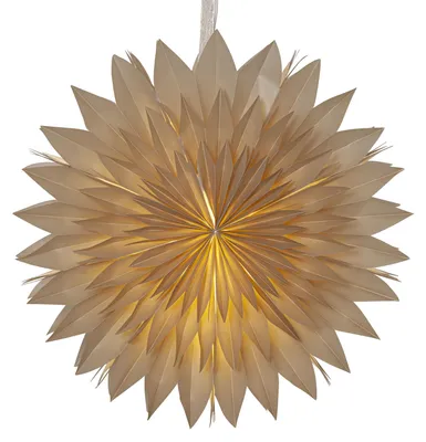 Produktbild von Star Trading Paper Star Dis, Beige, Papier, Weihnachten, 1 Stück(e), 500 mm, 170 mm