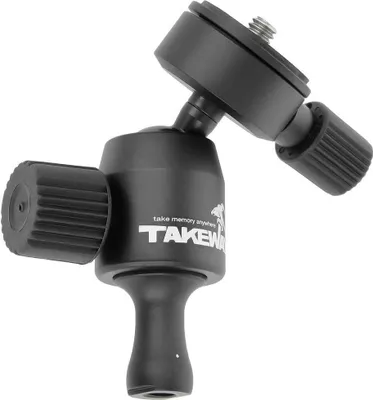 Produktbild von Takeway T-B01 Panorama Kugelkopf mit Schnellwechselplatte - passend zu 1/4" Schrauben/ Buchsen