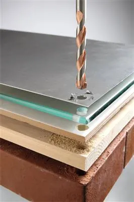 Produktbild von kwb 048680 Hartmetall, Wolframstahl Mehrzweckbohrer 1 Stück 8 mm Gesamtlänge 120 mm Zylinderschaft 1 St