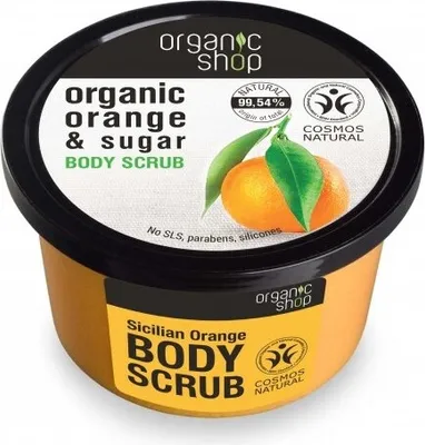 Produktbild von Organic Shop Sizilianische Orange Körperpeeling 250 ml