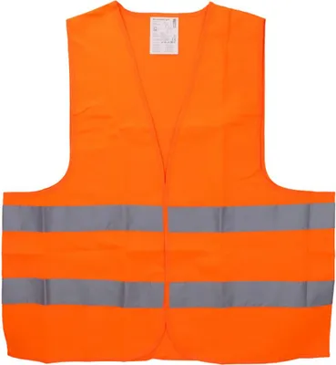 Produktbild von cartrend Pannenweste/Warnweste EN ISO 20471 orange