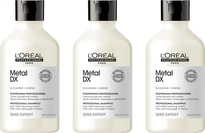 Produktbild von Serie Expert Metal DX Shampoo 3x300 ml