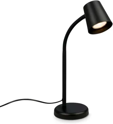 Immagine prodotto di Briloner Leuchten SKRIVA Lampada da tavolo 1x GU10 Dimmerabile Metallo Nero