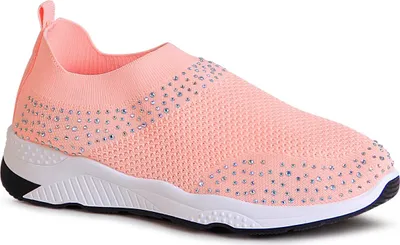Produktbild von topschuhe24 1988 Damen Plateau Sneaker Light Slipper Glitzer, Farbe:Rosa, Größe:40 EU