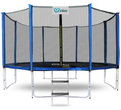 Obrázok produktu pre INLEA PREMIUM Jump Trampolína 366 cm s vonkajšou ochrannou sieťou - modrá