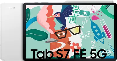 Produktbild von Samsung Galaxy Tab S7 FE WiFi mystic silver