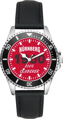 Produktbild von KIESENBERG Herrenuhr Armbanduhr Nürnberg Geschenk Artikel Idee Fan Analog Quartz L-6078