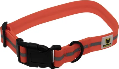 Produktbild von Weiche Hundehalsband, 35-50 cm, neonglühend, reflektierend und komfortabel