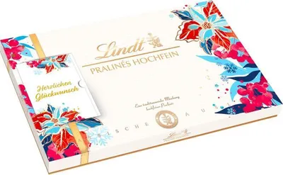 Produktbild von Lindt Pralines Hochfein Winter Design Edition Packung 500g