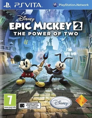 Produktbild von Infogrames Epic Mickey 2: The Power of Two, PS Vita, PlayStation Vita, Action/Abenteuer, Blitz Games Studios