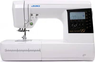 Produktbild von Juki Näh- und Quiltmaschine HZL-G120, 20 cm Freiarm, Box-Transport, 900 Stiche/Min., Nadeleinfädler, LED-Licht