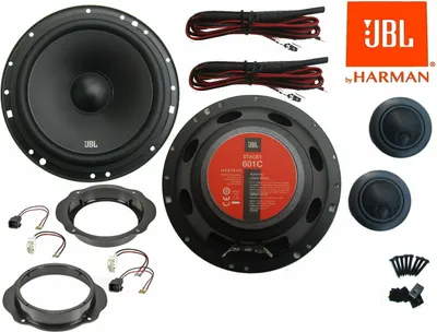 Produktbild von JBL Stage 2 Wege System Lautsprecher Einbau Set Tür vorn passend für Ford Focus II 04- 12 200 Watt