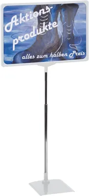 Obrázok produktu pre Franken PSMA312 Cenový stojan, A3, 297 x 620 x 10 mm, sivý