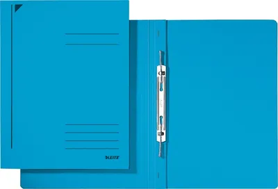 Produktbild von Spiralhefter A4 Karton kaufm. Heftung blau Packung mit 25 Stück