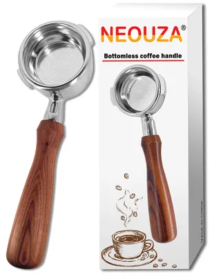 Bodenloser Siebträger 58 mm, Edelstahl, für GAGGIA Classic Pro