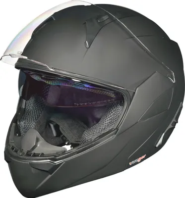Produktbild von RS-992 Klapphelm Motorradhelm Conzept Motorrad Modular Roller Helm rueger Schwarz Matt XS (53-54)