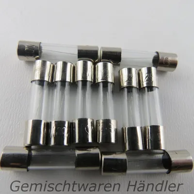 Zdjęcie produktu dla 10 sztuk bezpieczników szklanych Flink 20 mm 1 A