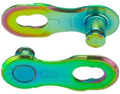 Produktbild von KMC X-Flat NR 12s Missing Link 2 sets Flattop Aurora Green