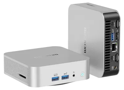 Produktbild von Geekom A8 Mini PC AMD Ryzen 7 8745HS 16GB DDR5 RAM 1TB SSD Radeon 780M USB 4.0 Win 11 Pro Bildbearbeitung Videoschnitt Workstation - BuyPlugGo