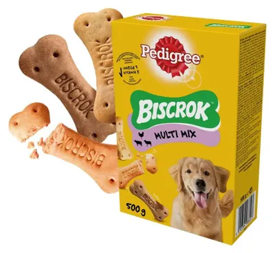 Obrázok produktu pre PEDIGREE Biscrok Multi Mix – psie maškrty – 500 g