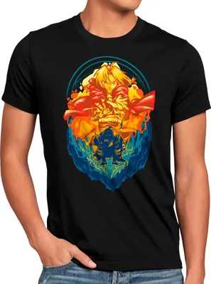 Produktbild von style3 Iron Alchemist Herren T-Shirt fullmetal japan anime cosplay roy brotherhood