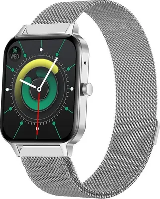 Immagine prodotto di INF Smartwatch MX7: Chiamate Bluetooth e monitoraggio della salute D'argento