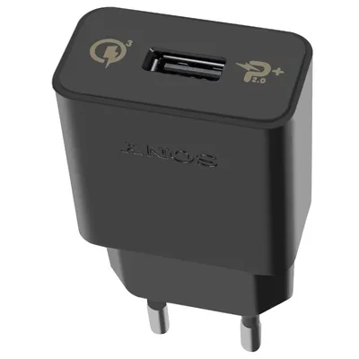 Produktbild von Netzteil Sony USB 15W Quick Charge 3.0 Schwarz