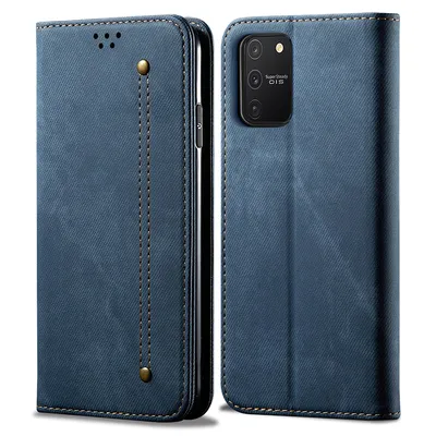 Immagine prodotto di Custodia Galaxy S10 Lite, Custodia a portafoglio in pelle con chiusura magnetica e custodia con funzione stand per Samsung Galaxy S10 Lite Samsung Galaxy S10 Lite blu