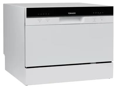 Produktbild von Tomado TDW5501W Tischgeschirrspüler für 6 Maßgedecke - 5 Programme - Weiß