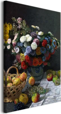 Obrázek produktu pro Obraz na plátně Zátiší Reprodukce obrazu od Claude Monet 60x90