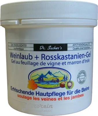 Produktbild von Weinlaub+Rosskastanien-Gel 250 ml
