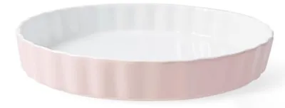 Produktbild von Tiefe Kuchenform Keramik 25 cm Rosa
