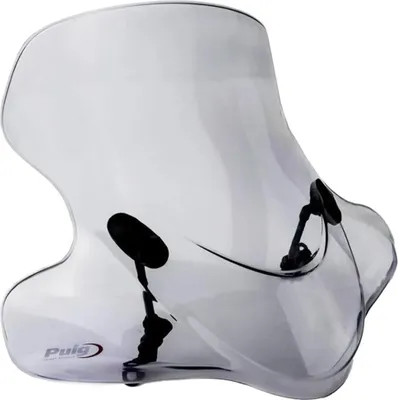 Produktbild von Puig City Touring Honda Scoopy Sh125i/sh150i Windschutzscheibe Grau  Grau One Size