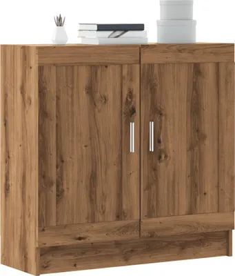 Produktbild von Hochwertig Bücherschrank Artisan-Eiche 82,5x30,5x80 cm Holzwerkstoff 856147