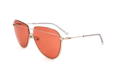Produktbild von MCM MCM158S 734 SHINY GOLD/ORANGE 62/11/140 Damen Sonnenbrillen