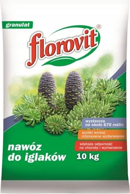 Zdjęcie produktu dla Florovit do iglaków worek 10kg nawóz