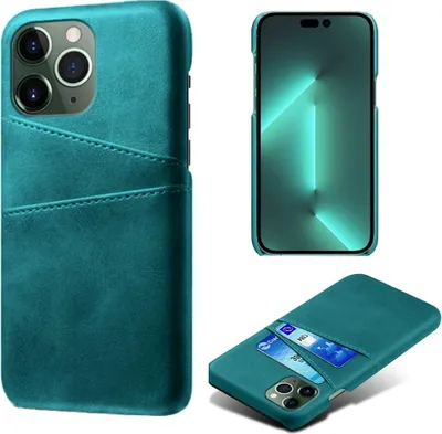 Produktbild von iPhone 14 Pro Hülle - Coverup Kartenfach Back Cover - Grün
