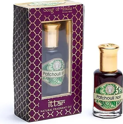 Image de Huile parfumée ayurvédique Patchouli Noir - 10 ml paquet de 6 pièces