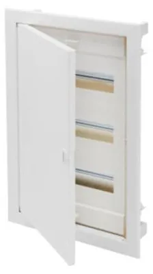 Produktbild von Gewiss Kleinverteiler KVU 36 3X12 TE m. Tür+ N/PE Klemmleis